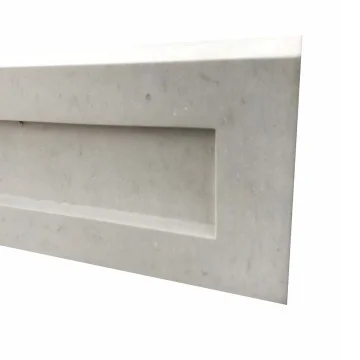 Concrete Recessed Gravel Board 50mm x 305mm x 1830mm (6ft) timber merchant Romford