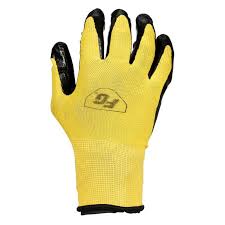 Gloves Yellow / Black Chambers Timber Merchants